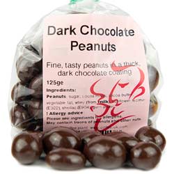 Dark Chocolate Coated Peanuts