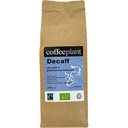 Decaffeinated Organic Fairtrade 250g Ground Professional Espresso