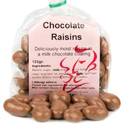 Milk Chocolate Coated Raisins