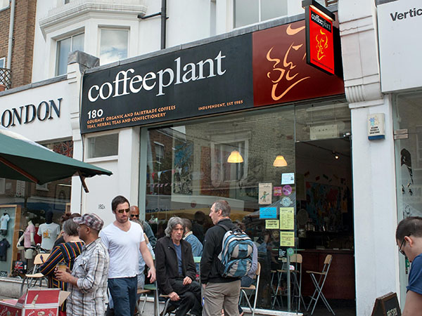 Coffee Plant Shop in Notting Hill