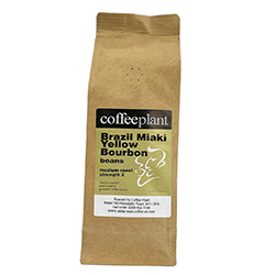 Brasil Miaki PN Yellow Bourbon in 250g Coffee Beans Valve Pack