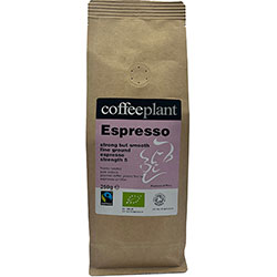 Espresso No 2 Organic Fairtrade 250g Ground Valve Pack