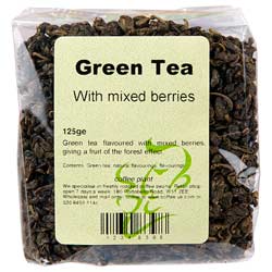 Green Tea with Mixed Berries