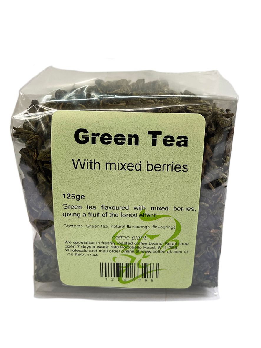 Green Tea with Mixed Berries