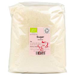 Light Brown Finely Granulated Organic Cane Sugar