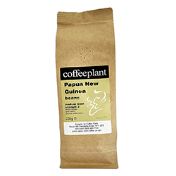 Papua New Guinea Gourmet Coffee Beans in 250g Valve Pack